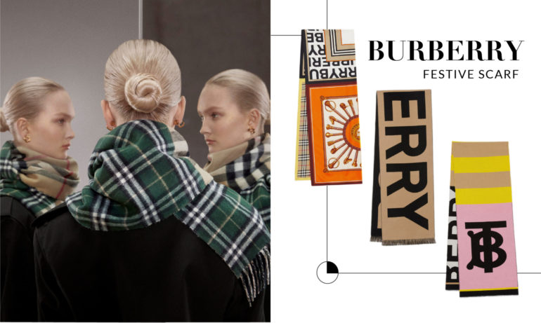 burberry深度经典羊绒格子围巾,burberry经典格纹渐变色围巾