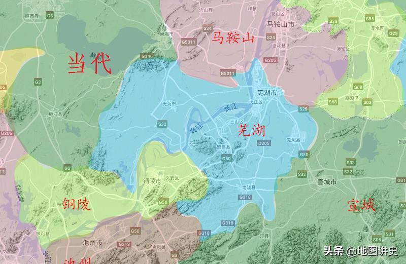 安徽省芜湖市南陵县所有城区,芜湖无为市简介