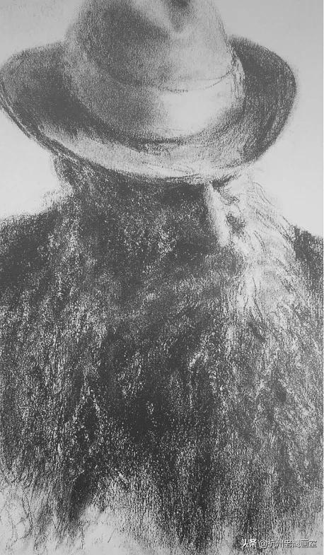 门采尔素描作品的尺寸,门采尔素描高清大图