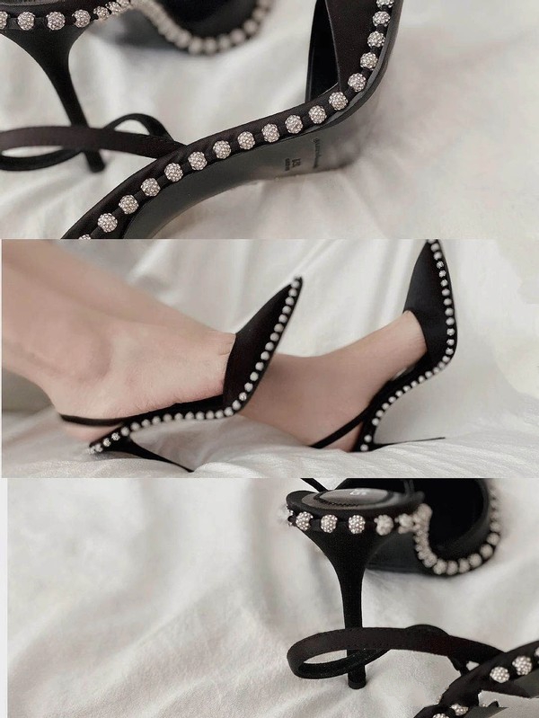 亚历山大王高跟鞋穿搭,亚历山大高跟鞋2023新款