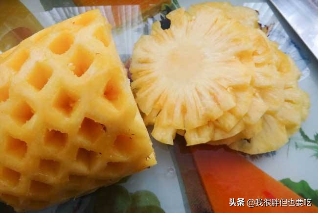 菠萝去皮的方法，看完可以买“自杀”的便宜一点的菠萝了
