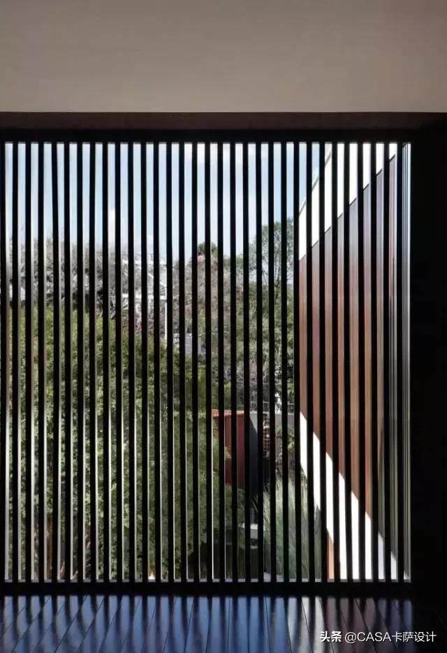 禅意格栅,禅意木格栅图片