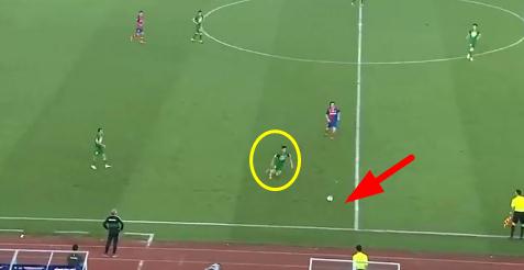 停球5米远的国足解说,1200万顶薪国脚停球