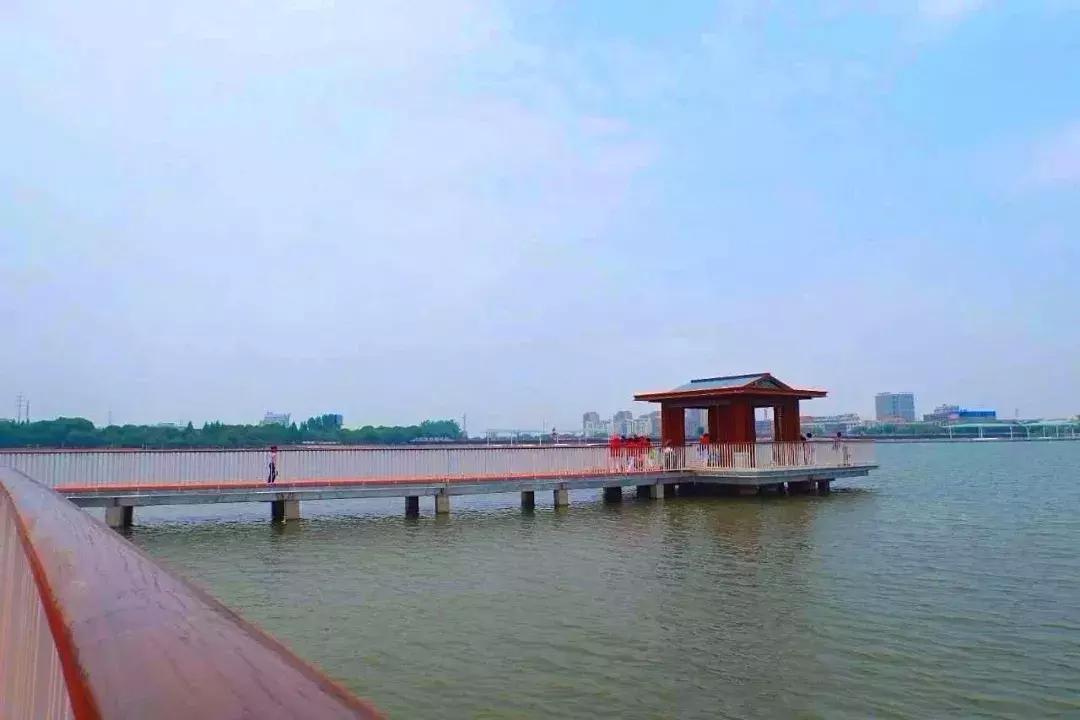 芜湖银湖公园在什么地方,芜湖银湖公园傍晚