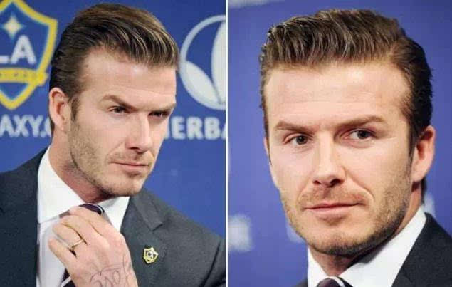 贝克汉姆最新发型,贝克汉姆发型大背头