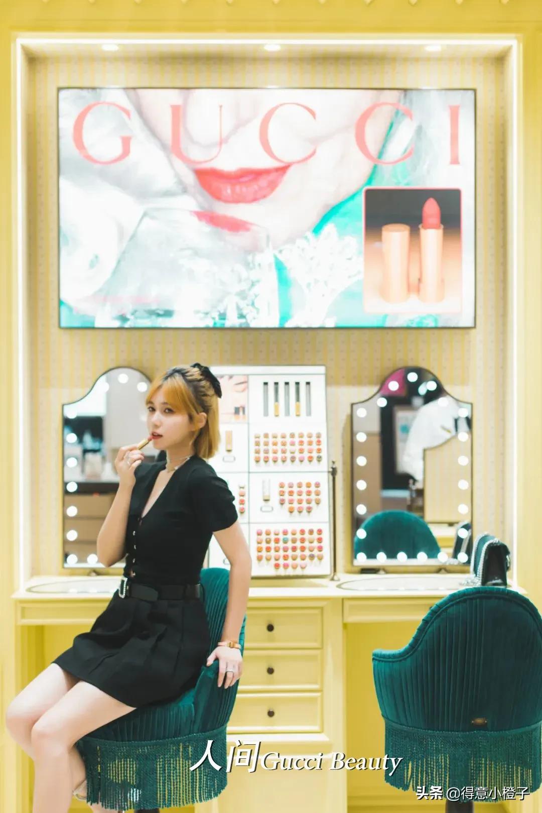 武汉gucci美妆,gucci美妆开业探店