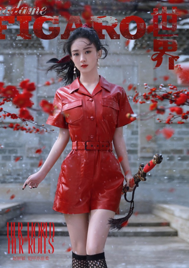 倪妮复古造型挑眉,倪妮最新造型图