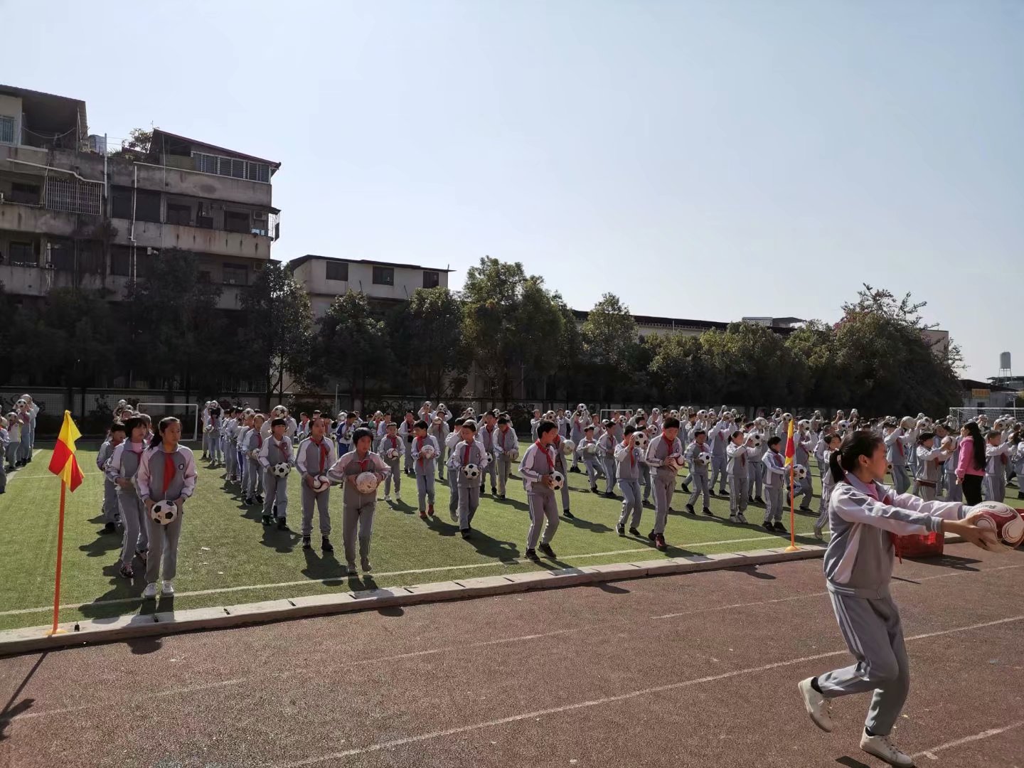 校园足球操视频教学,校园足球操音乐