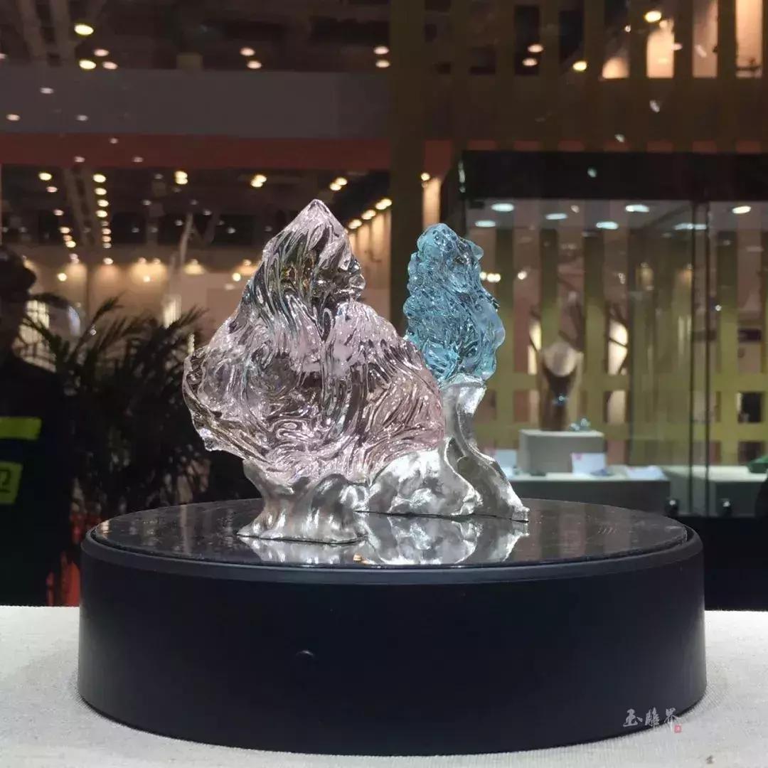 十三届子冈杯玉雕,子冈杯玉雕作品展现场