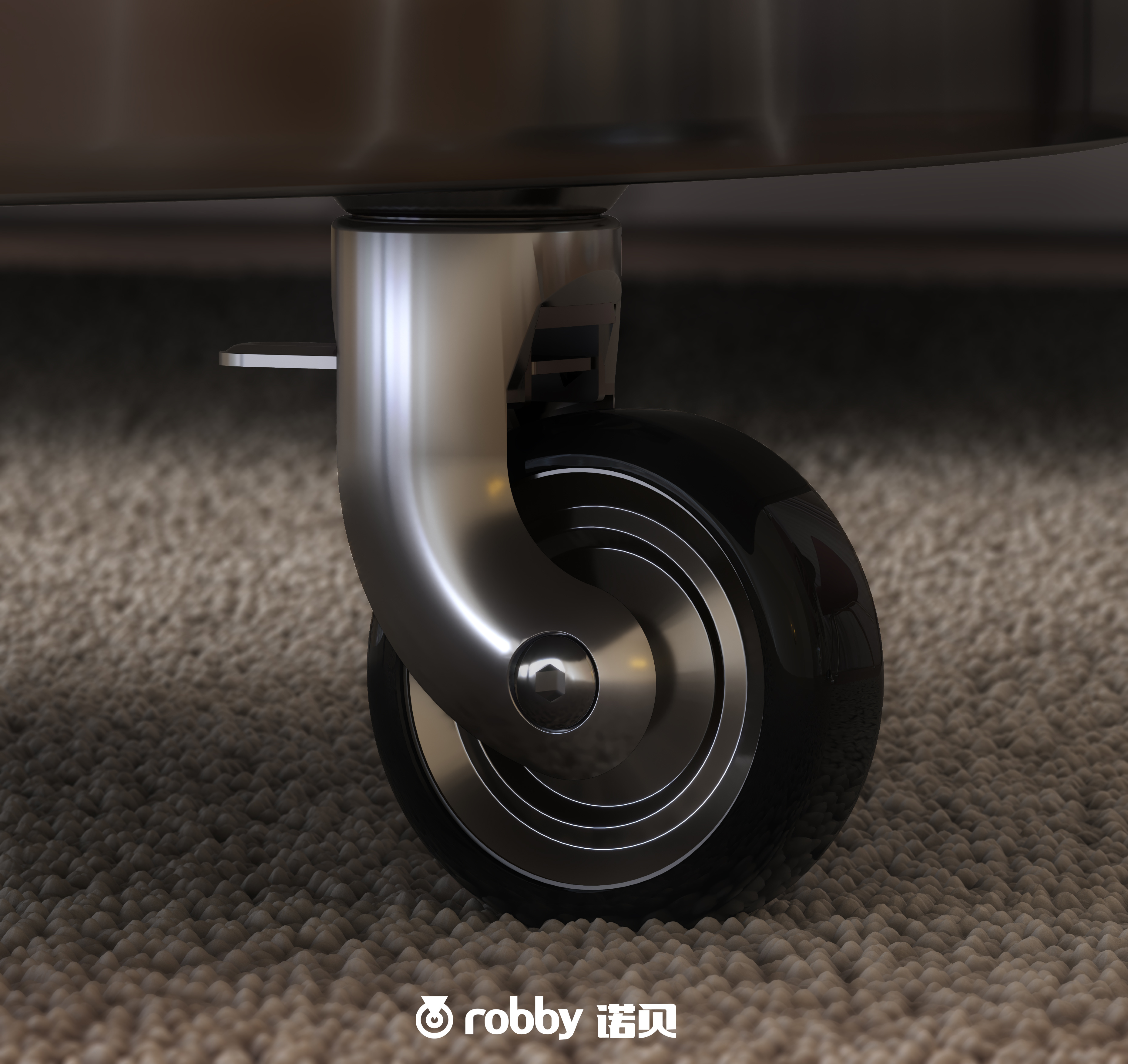 脚轮怎么安装受力最好,脚轮桌组装全过程