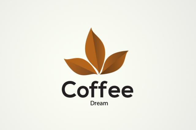 咖啡店logo墙设计,小镇咖啡店设计logo
