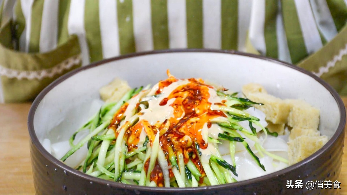 凉皮的浆要调到多少才柔软劲道,正宗凉皮制作全过程及配方