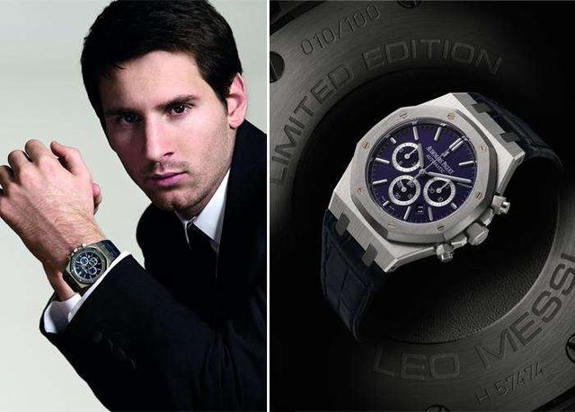足球巨星戴什么手表,绿茵场帅哥