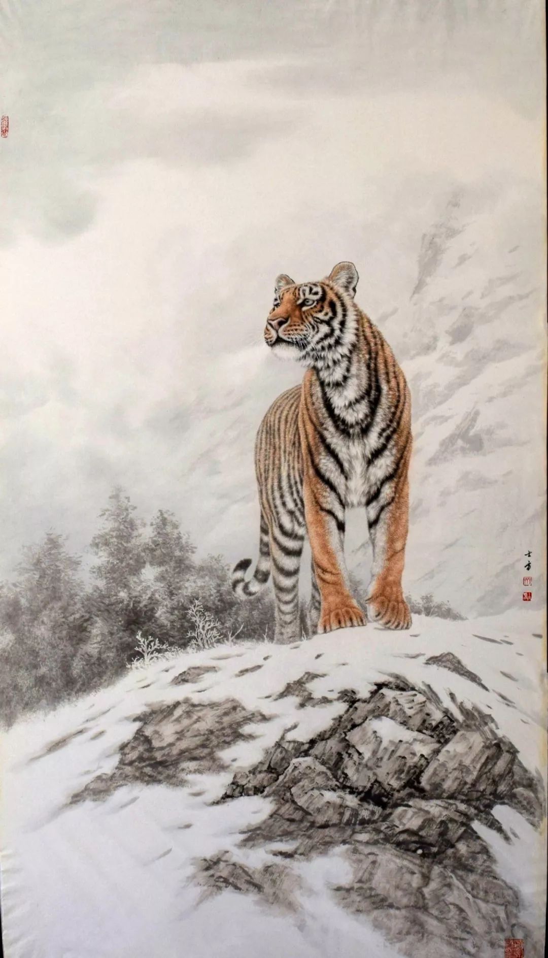 免费学工笔画,最全的画虎技法收集