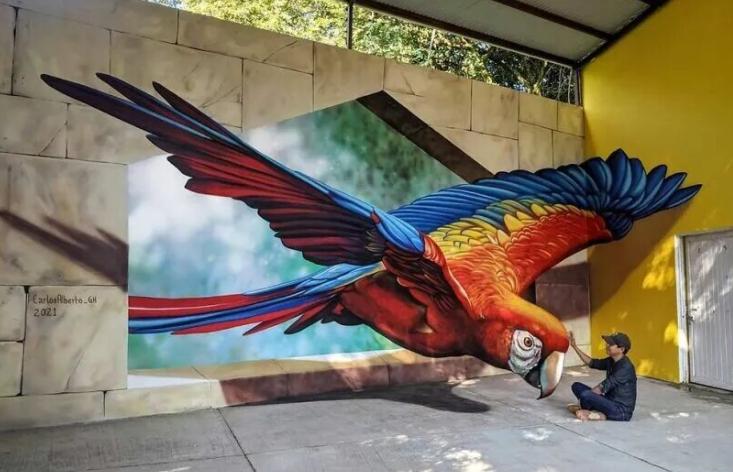 彩绘墙绘推荐,墙绘排行