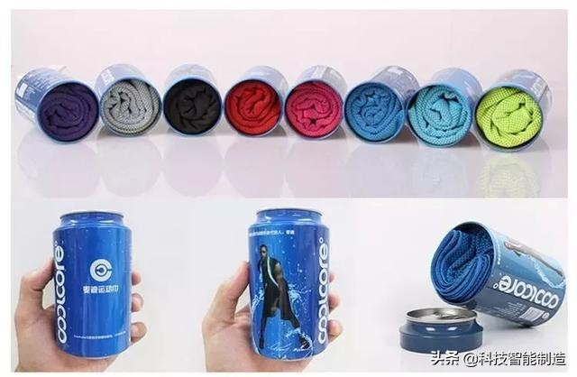 可穿戴的空调！科技冷感毛巾，沾水就变凉，NBA球星推荐使用