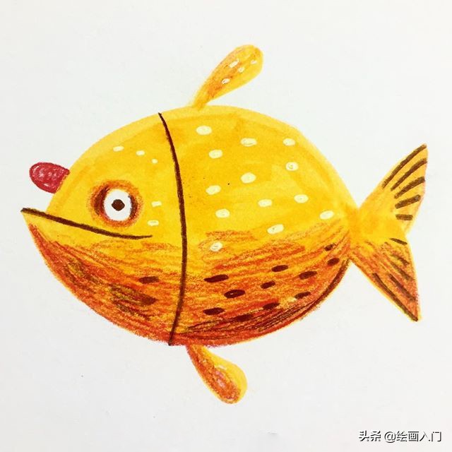 彩铅小动物插画简单,彩铅插画小动物手绘