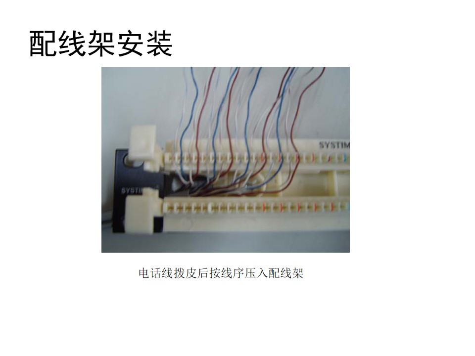配线架安装,配线架安装详细步骤