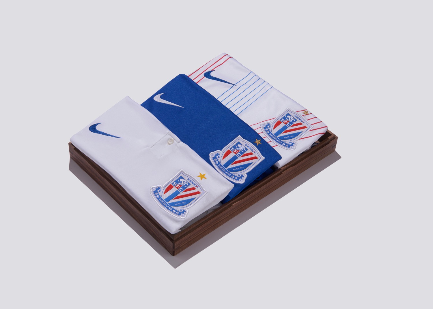 耐克上海申花2023球衣,耐克上海限定款红黄