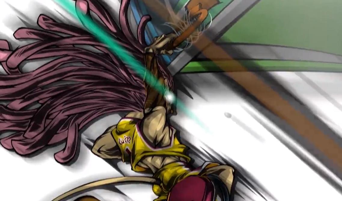 喜羊羊球胜狼虎翼高燃场面,喜羊羊与灰太狼懒羊羊投出三分球