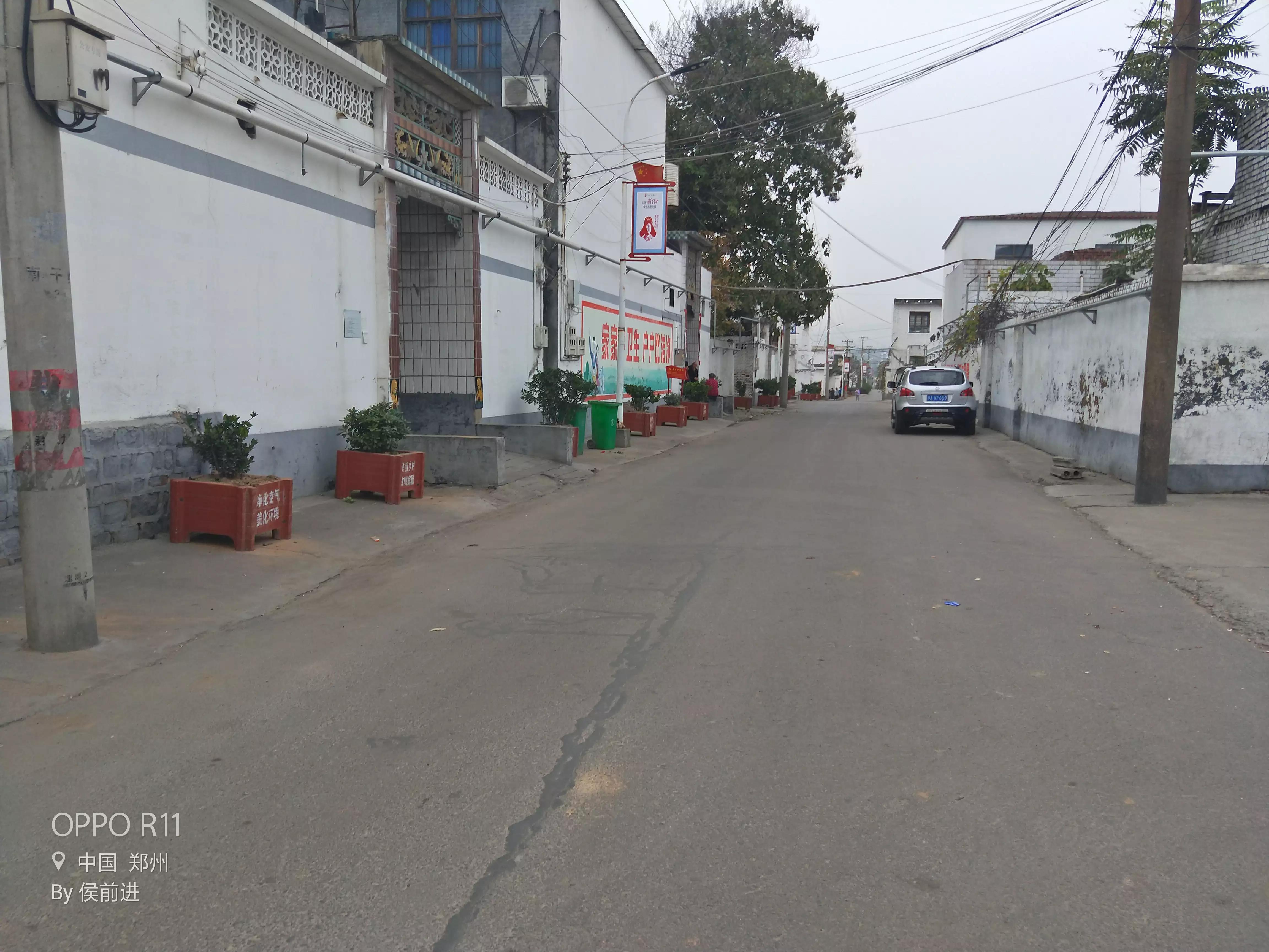 魅力乡村，美丽少妇