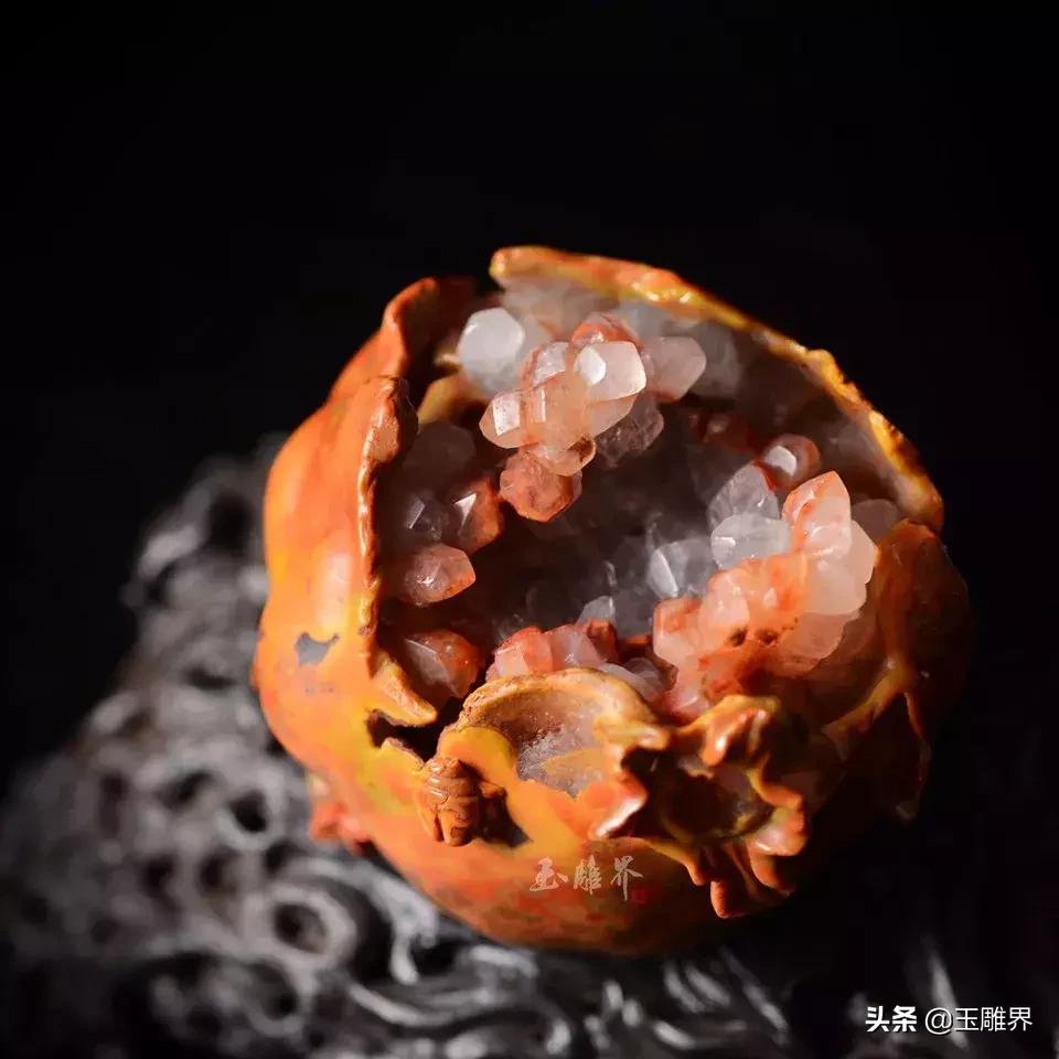 战国红配玉髓,战国红特色料