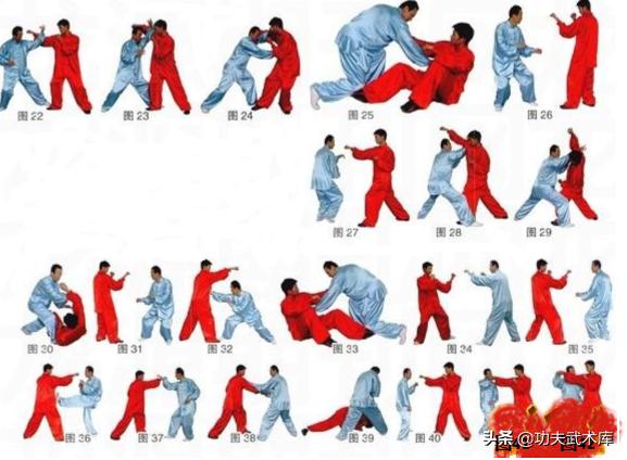 传统武术摆拳的打法,武术套路推拿方法