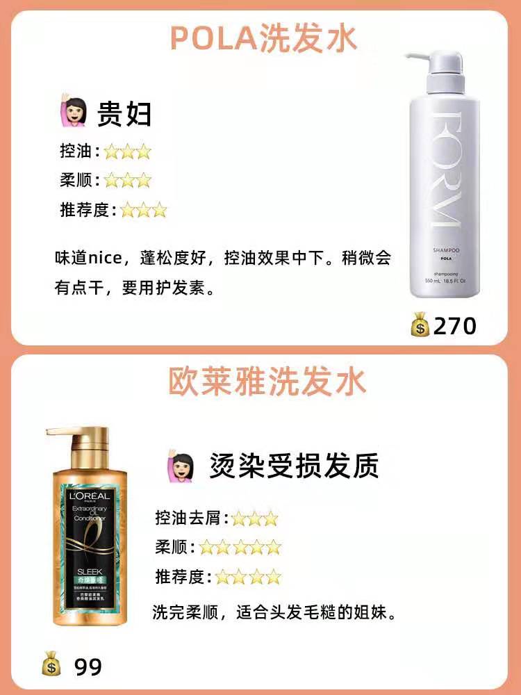 施华蔻8金洗发水测评,8大网红洗发水测评