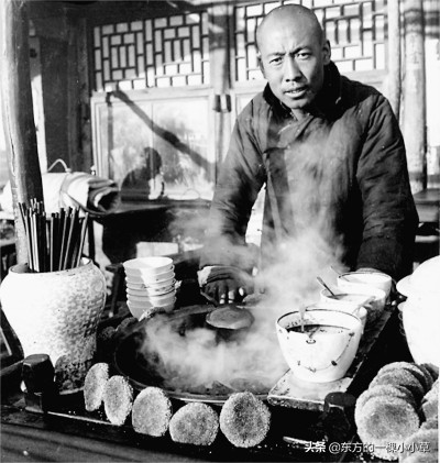 老北京爆肚小吃摊价格表,老北京小吃早餐摊照片
