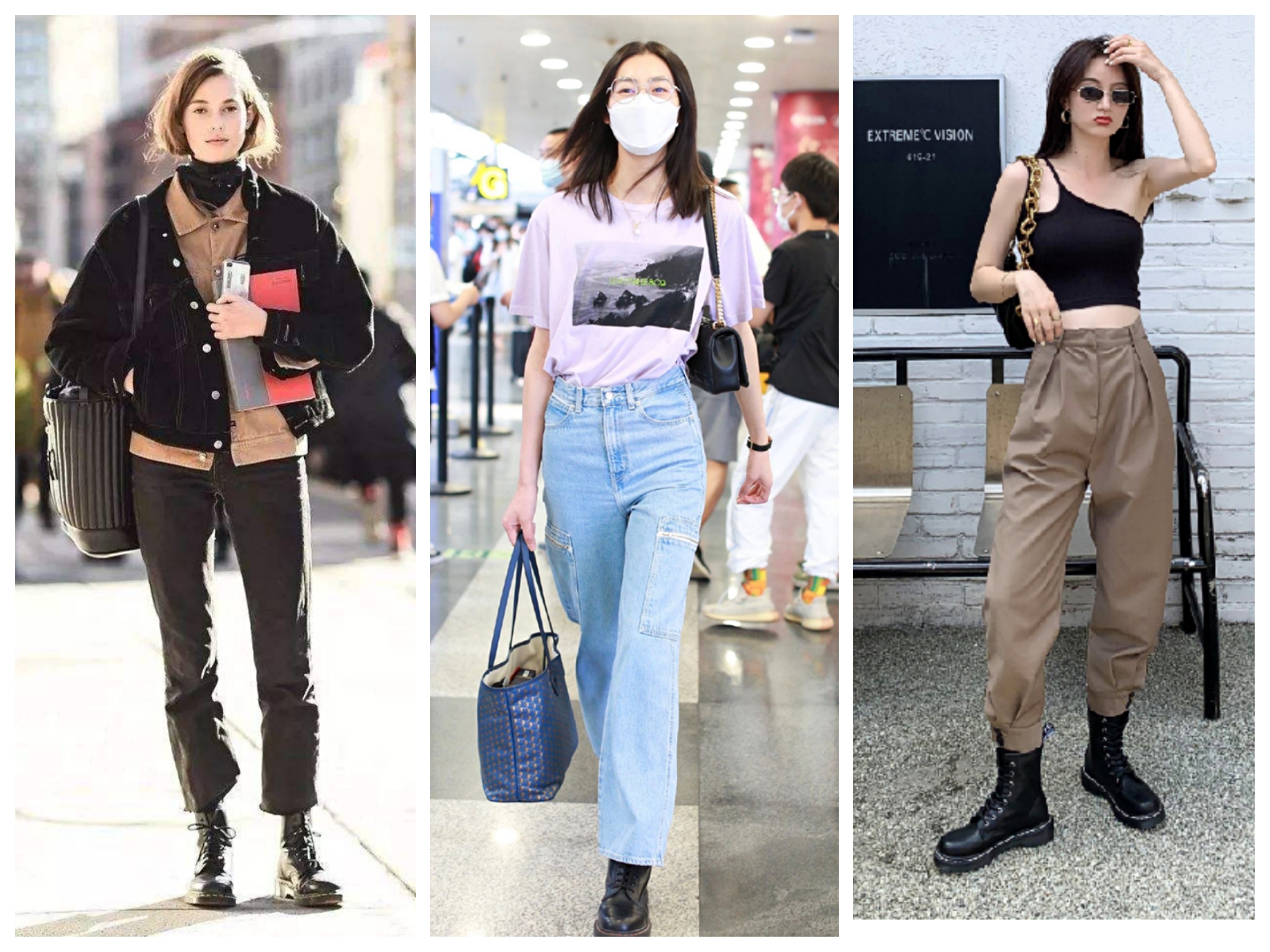 小粗腿适合什么高度的马丁靴,谁说腿粗不能穿紧身裤