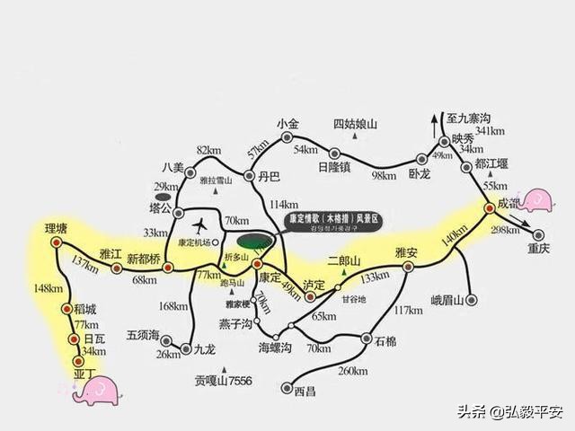 四川大环线自驾攻略,四川到新疆自驾攻略