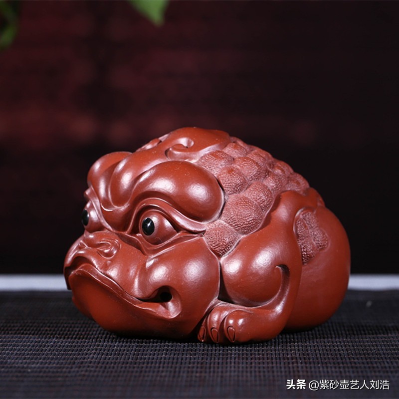 紫砂壶和茶宠怎么正确去包浆,宜兴紫砂壶如意紫砂茶宠