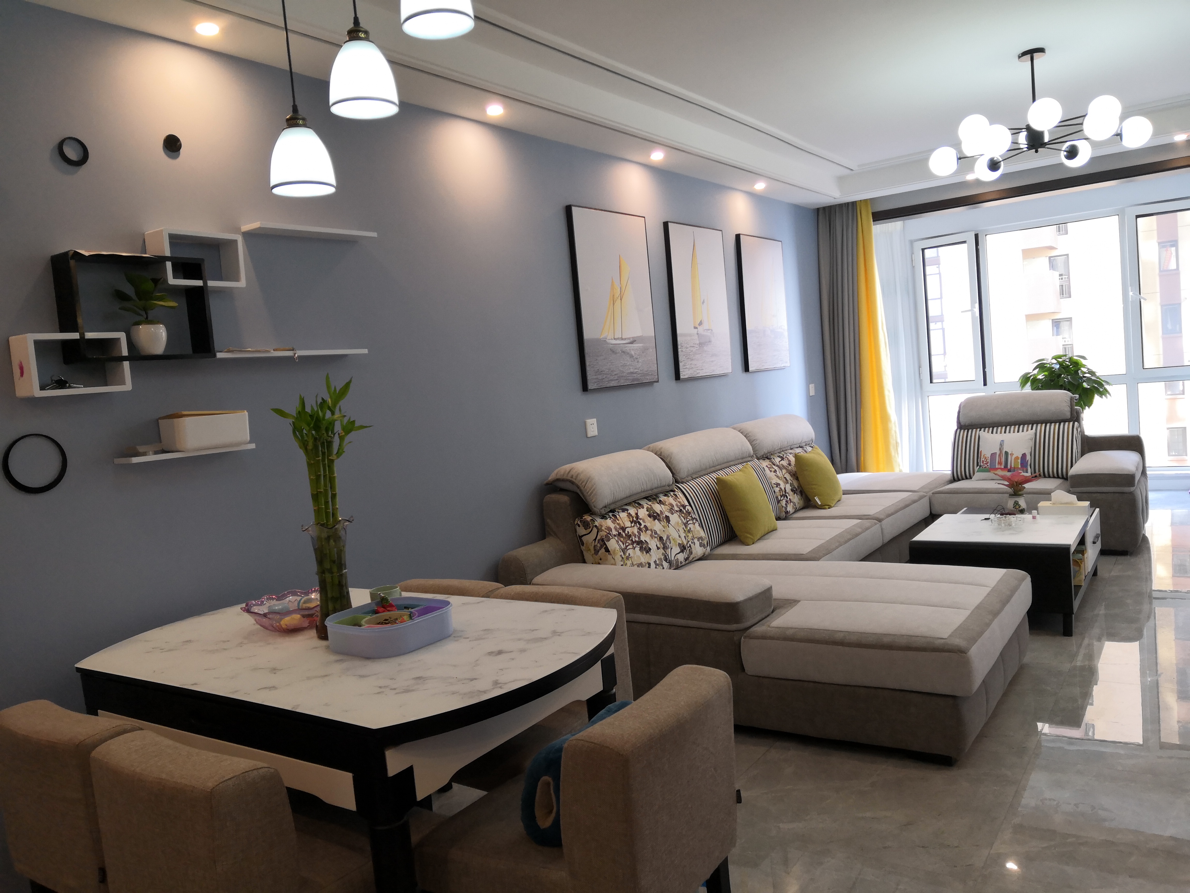 万达华宅120平装修,万达120平精装房装修效果图