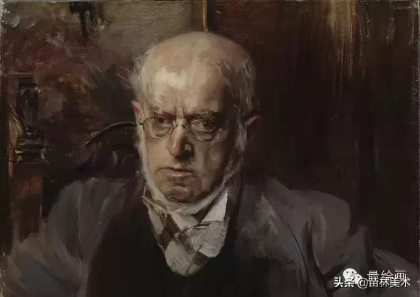 门采尔自画素描高清大图,素描大师门采尔著名作品