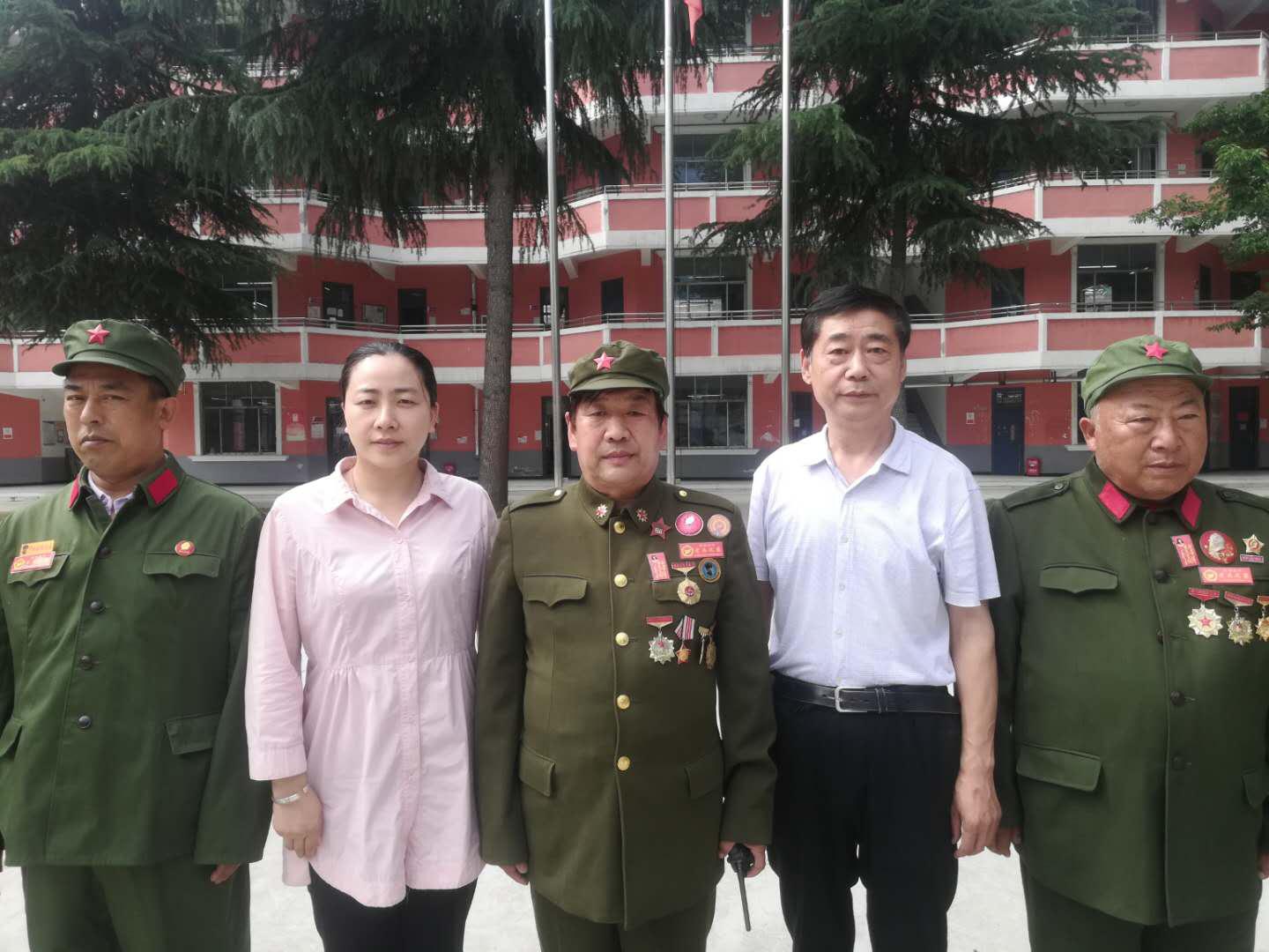 太行老兵家国情怀北清中学红色传承