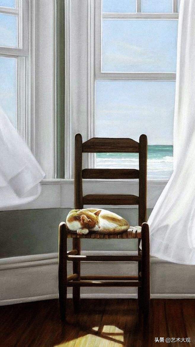 风的姿态｜美国当代知名女画家凯伦油画作品欣赏