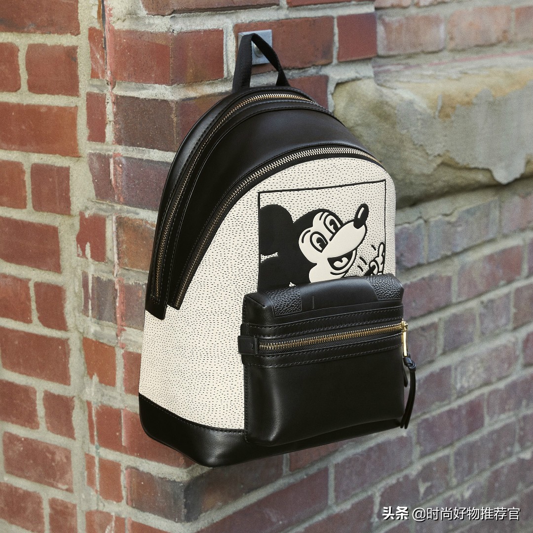 coach日记刺绣联名款,coachdisney联名包粉色