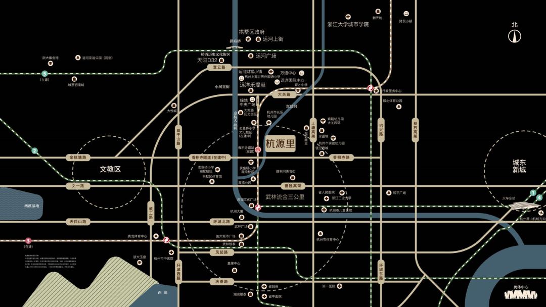 武林边运河心，预计均价约5万杭源里摇吗？|房叔跑盘No.37