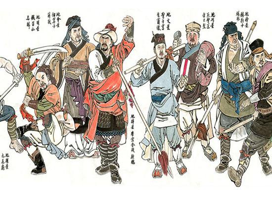 梁山的替天行道,梁山好汉替天行道完整版