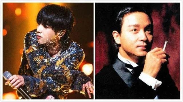 张国荣死时来道别的所有明星名单,张国荣死20周年纪念照片