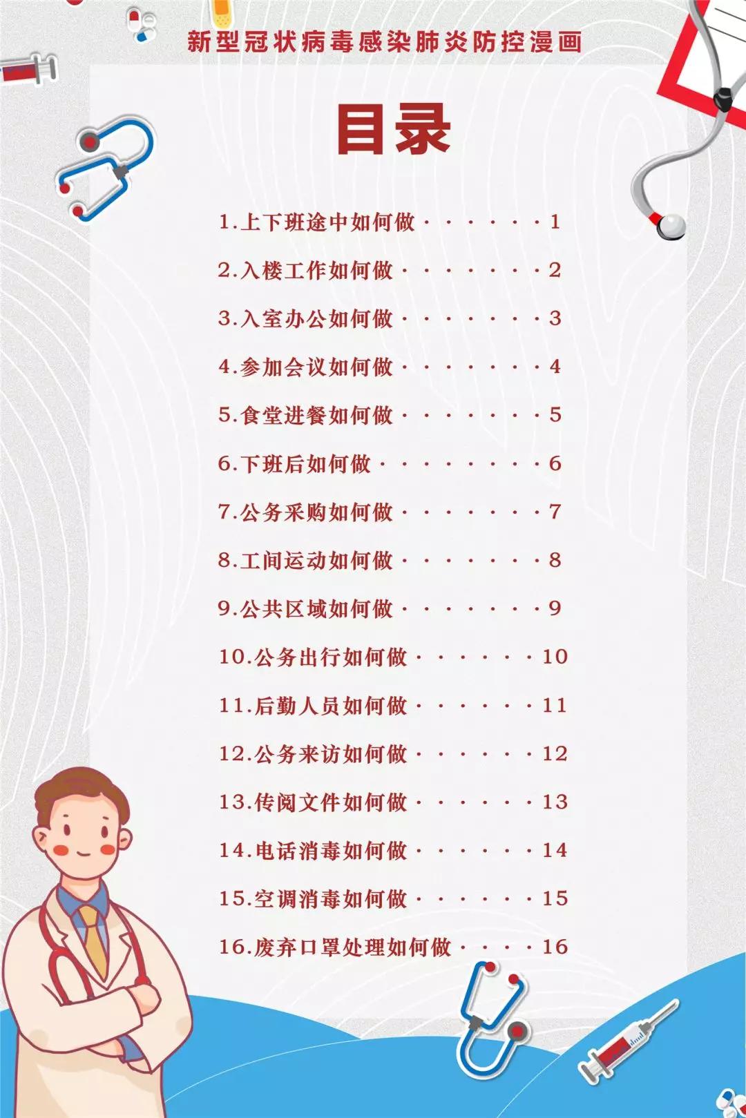 关于新型冠状病毒的简单漫画,漫画新型冠状病毒肺炎十大症状