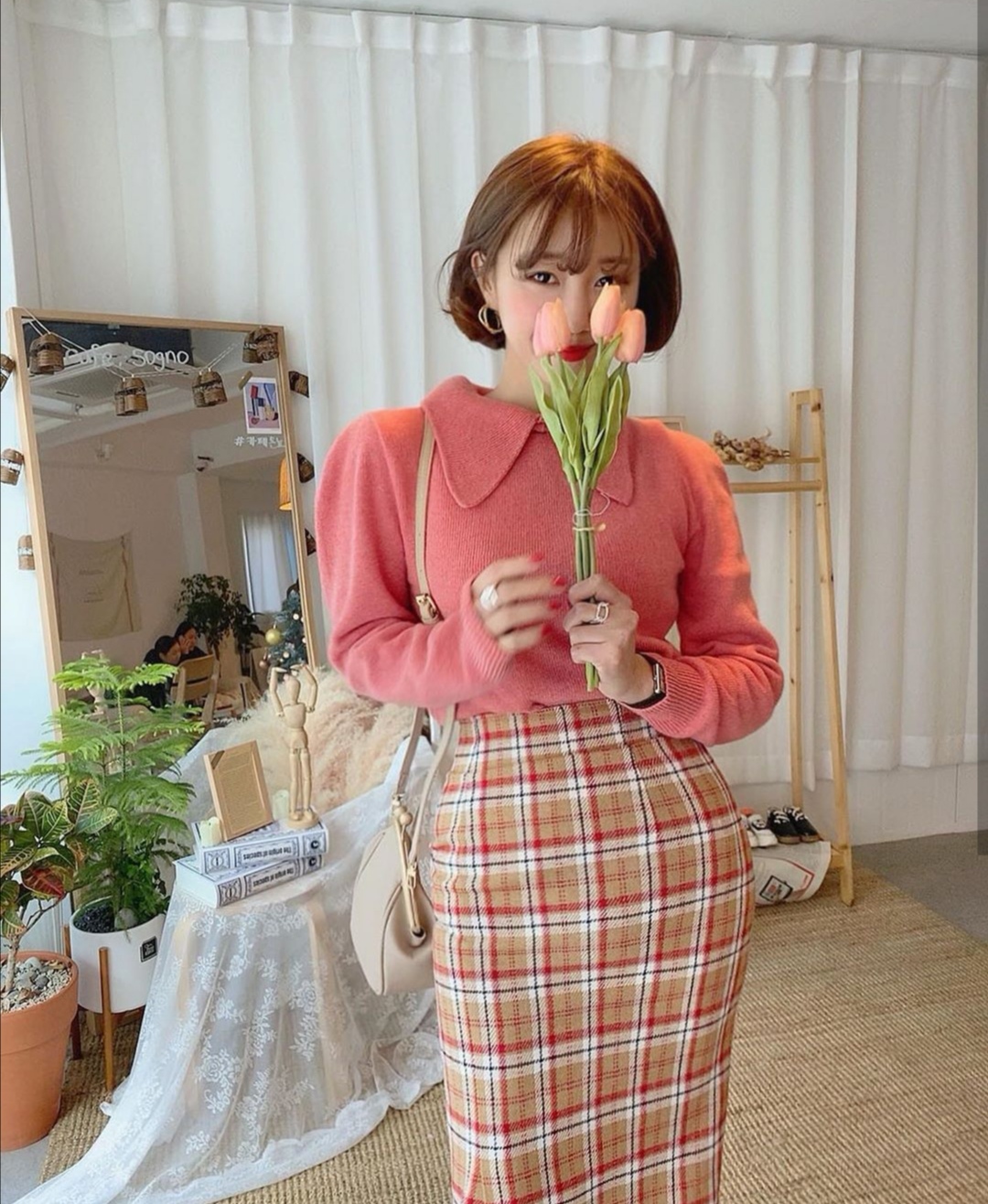 跟博主学穿搭女,跟韩国博主学穿搭