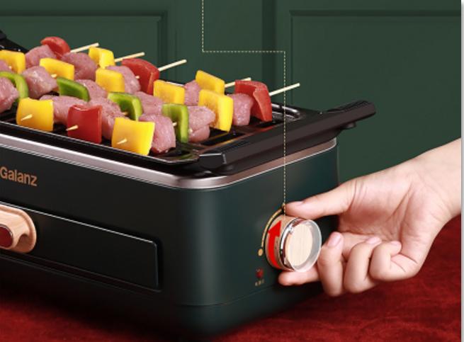 为青春再添“火”力网红家电格兰仕QFH09多功能煎烤炉