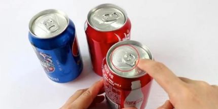 易拉罐雪碧拉环断了怎么开,当易拉罐的拉环断了怎么打开