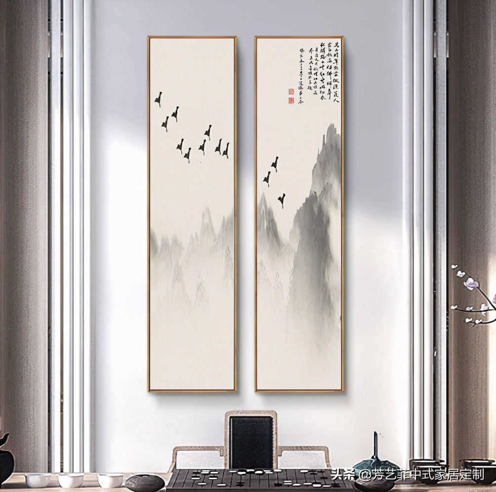 中式艺术挂画,中式字画挂画