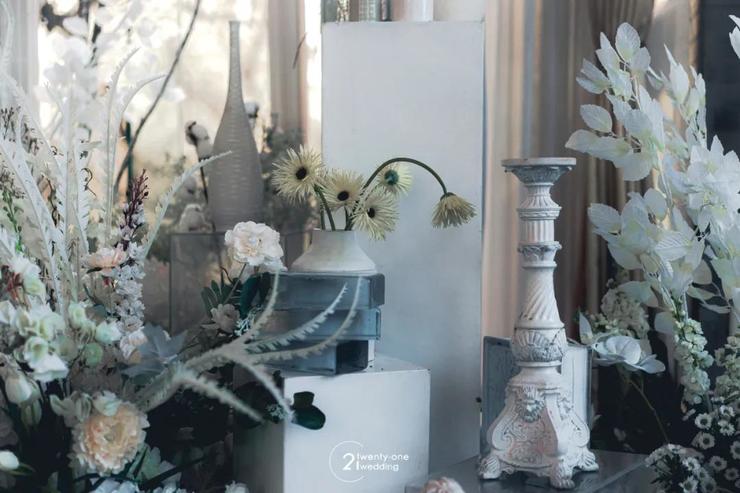 干净通透的婚礼照片,法式婚礼主题推荐简约