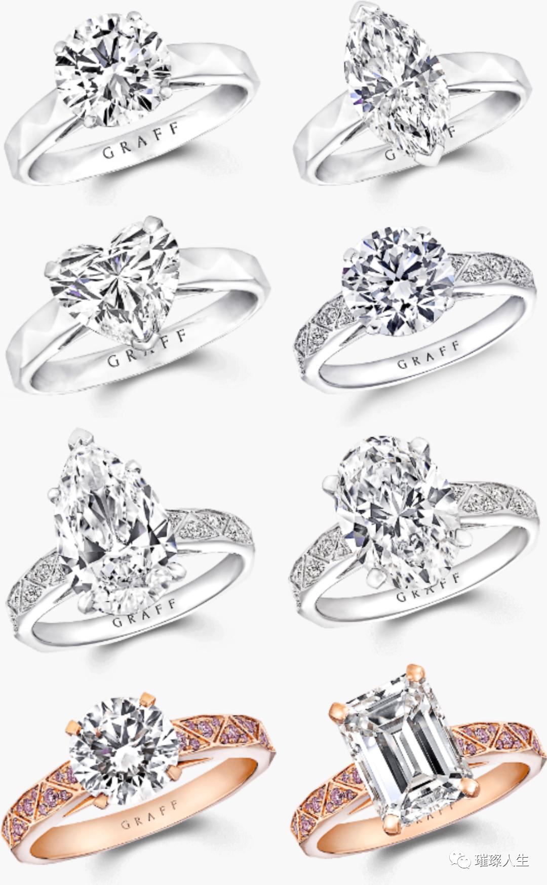 订婚钻戒推荐黄金款式,订婚钻戒最新款式以及价格