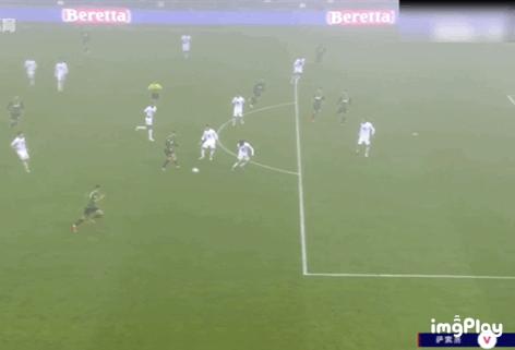 意甲亚平宁赛场高难动作蝎子摆尾重现江湖，够精彩吧？你看了么？