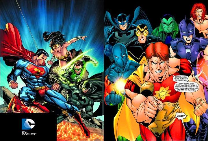 漫威dc互相抄袭角色,漫威dc相似人物的图片