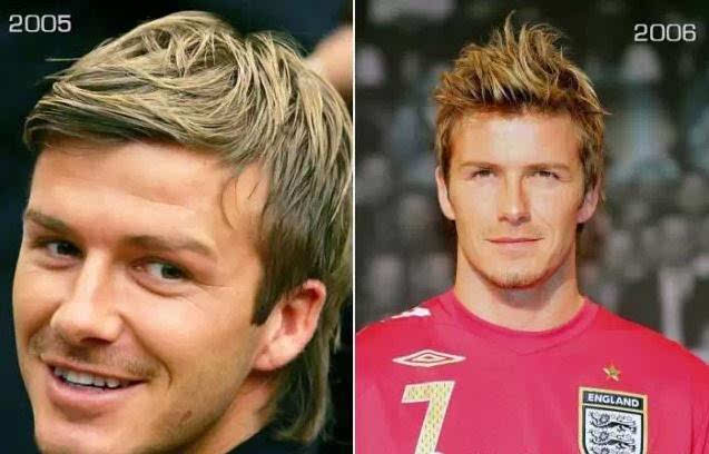 贝克汉姆最新发型,贝克汉姆发型大背头